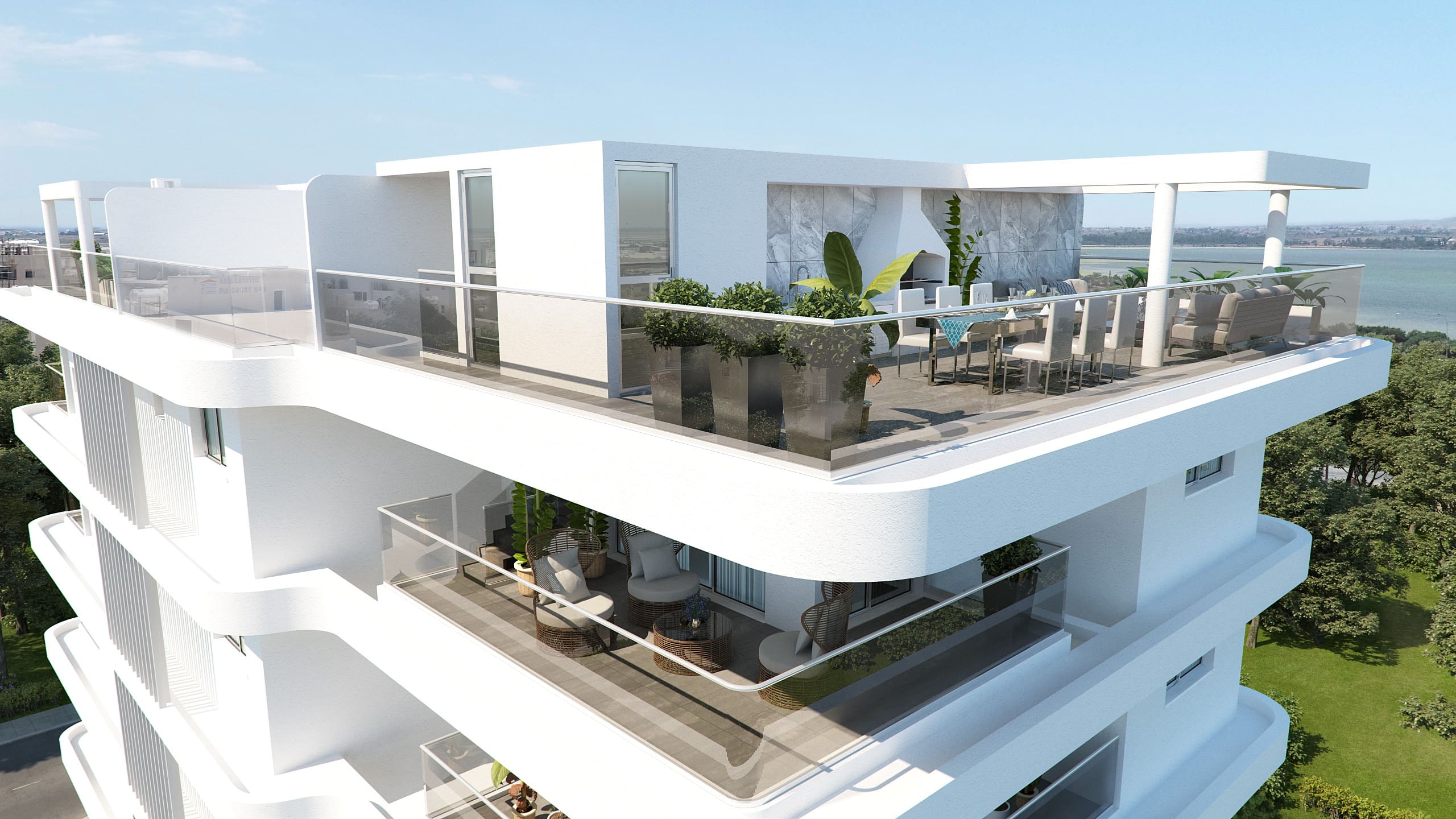 Apartamento 3 habitaciones 80 m² Larnaca, Chipre