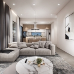 Contemporary Living And Urban Style Penthouse