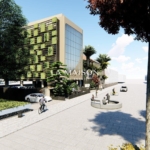 Modern Building In City Center